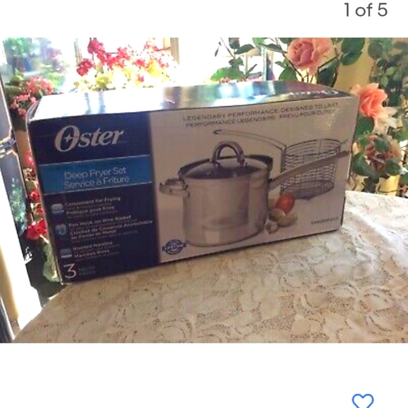 NWOT, Oster stainless steel deep fryer. - Picture 1 of 6